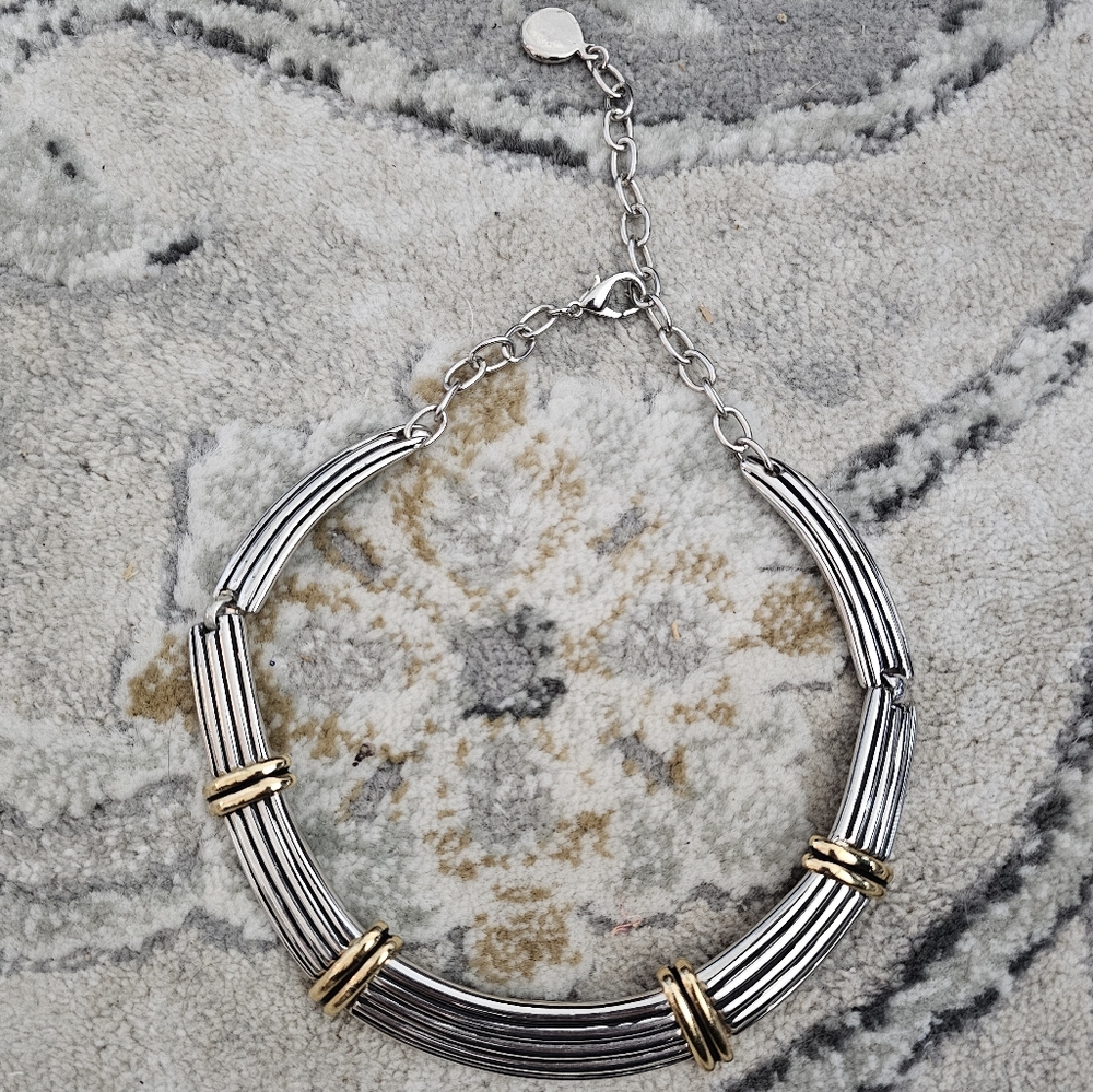 Vintage collar statement necklace